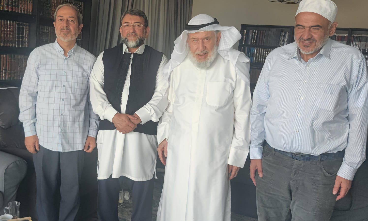 إسطنبول: الأمانة العامة للاتحاد العالمي لعلماء المسلمين تزور الدكتور غازي التوبة لمناقشة المشروع الحضاري وقضايا الأمة